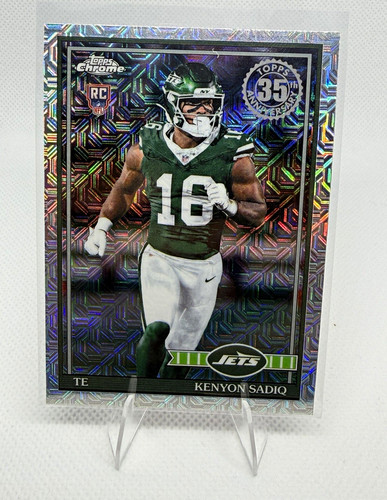 2026 topps chrome kenyon sadiq - kenyon,